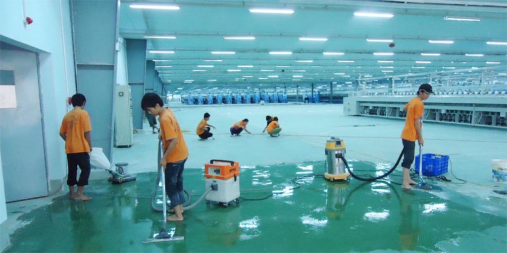Dịch vụ vệ sinh công nghiệp tốt nhất tỉnh Hà Tĩnh